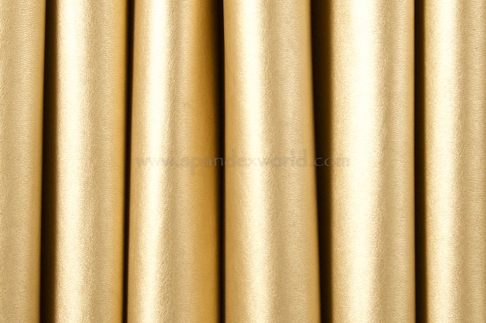 Metallic  Faux Leather - 2 Way (Lt. Gold)