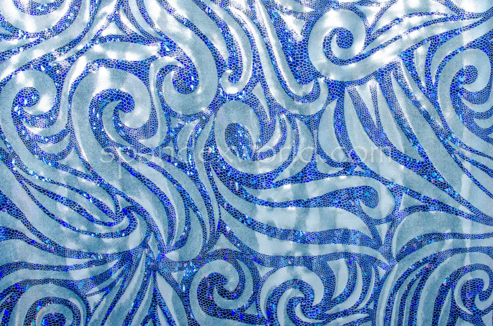 Pattern/Abstract Hologram (Baby Blue/Royal Holo)