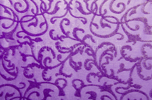 Embossed Velvet (Purple/Gold Sheer)