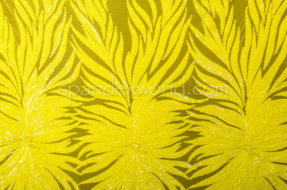 Stretch Sequins (Yellow/Yellow)