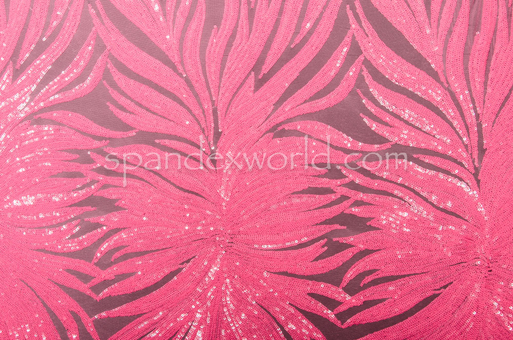 Stretch Sequins (Pink/Pink)