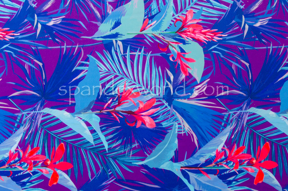 Floral Print (Purple/Blue/Multi)