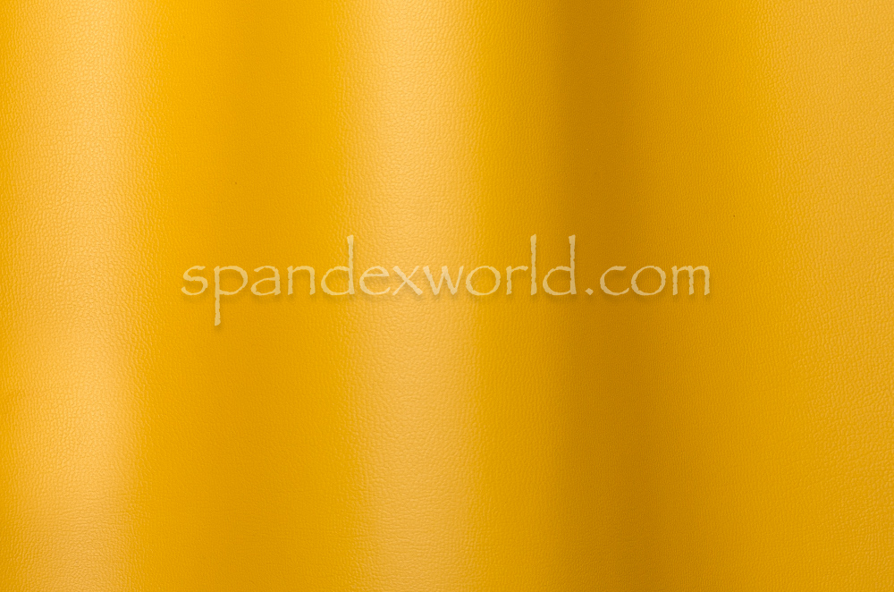 Non-Stretch Faux Leather (Daffodil Yellow)