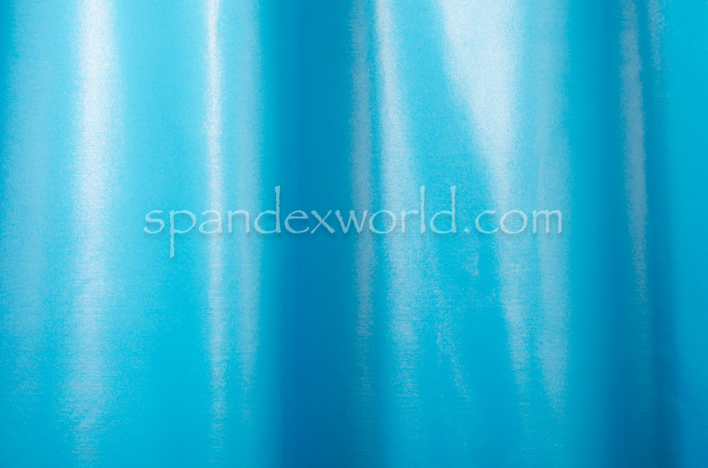 Wet Look Spandex (Turquoise)