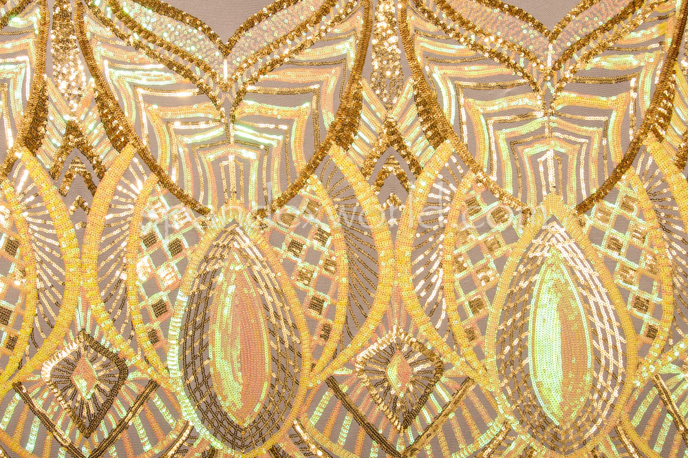 Stretch Sequins (Yellow/Gold/Irid Yellow)