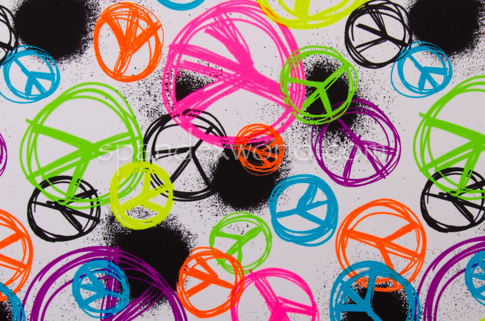 Abstract Prints (White/Neon/Multi)