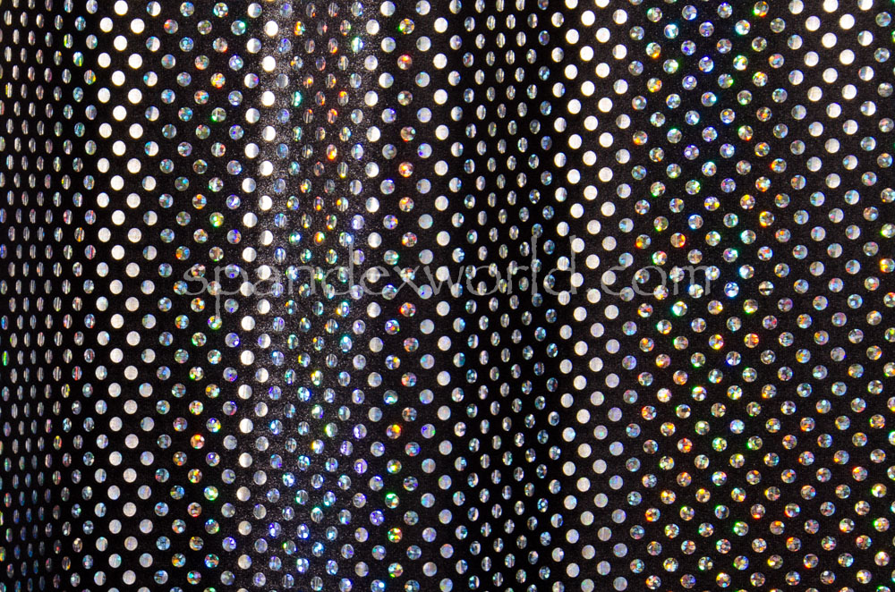 Holographic Dots (Black/Silver Holo)