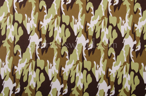 Printed Camouflage  (Brown/White/Green)