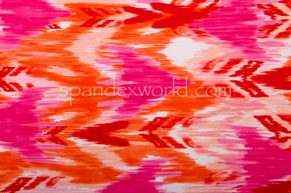 Tie dye spandex (Fuchsia/Pink/Multi)