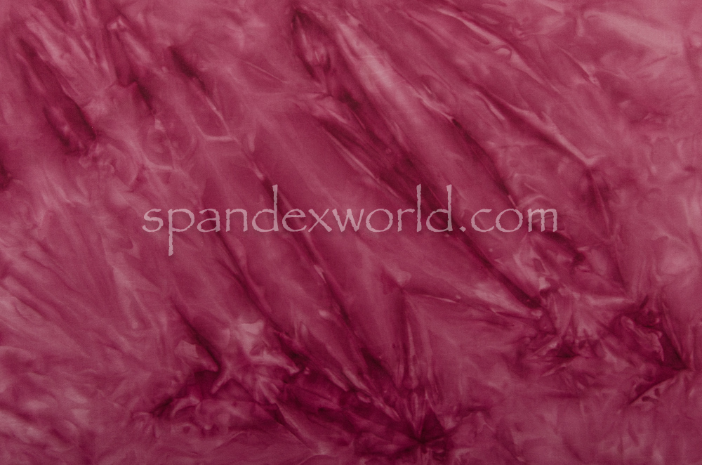  Tie dye spandex (Merlot/Multi)