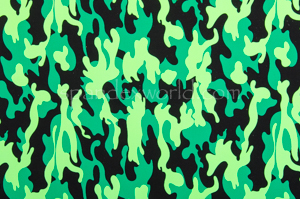 Printed Camouflage (Black/Green/Multi)