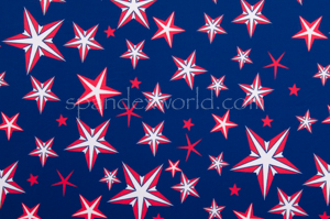 Printed Stars (Royal/Red/White)