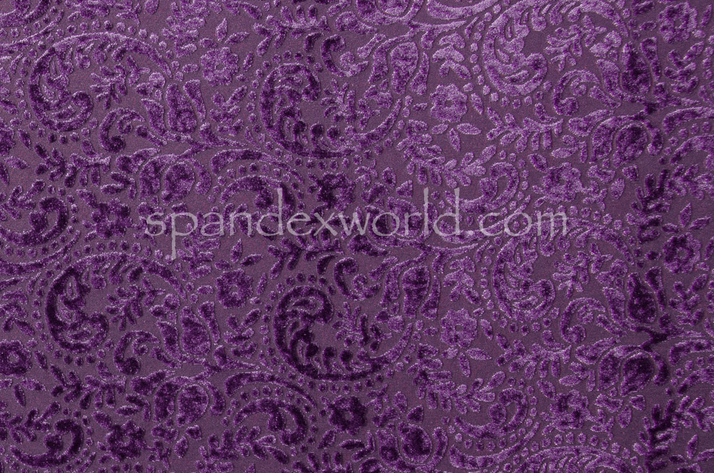 Burnout Velvet (Purple/Purple)