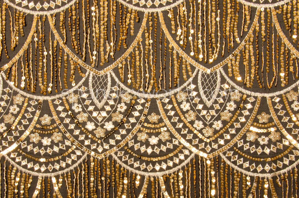 Non Stretch Sequins (Gold/Gold)