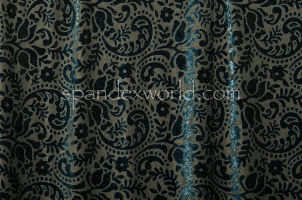 Burnout Velvet (Teal)