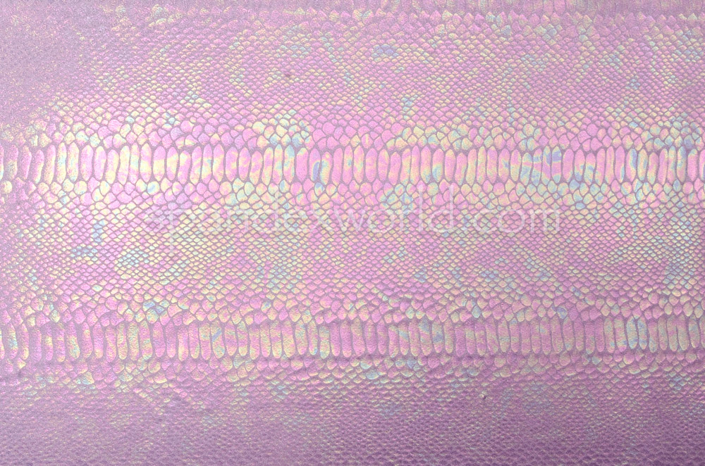Snake Print Hologram (Lavender/Rainbow)