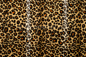 Cheetah Pattern velvet (Black/Orange/Beige)