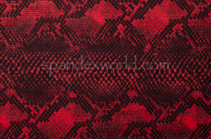 Snake Prints (Black/Red)