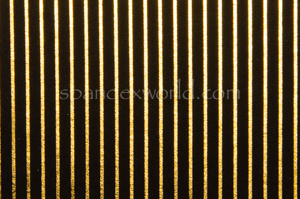 Metallic Pin Stripes  (Black/Gold)