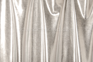 2 Way stretch  Metallic foil-shiny (Black/Silver)