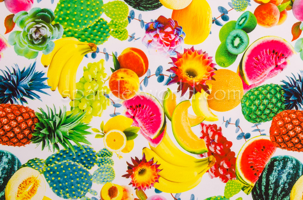 Fruits Print (Red/Green/Yellow/Multi)