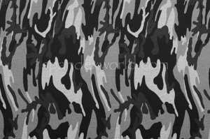 Printed Camouflage (Black/White/Ash)