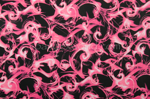 Abstract Print  Spandex (Black/Pink/Multi)