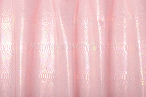   Snake Pattern  Hologram (Baby Pink/Pearl)