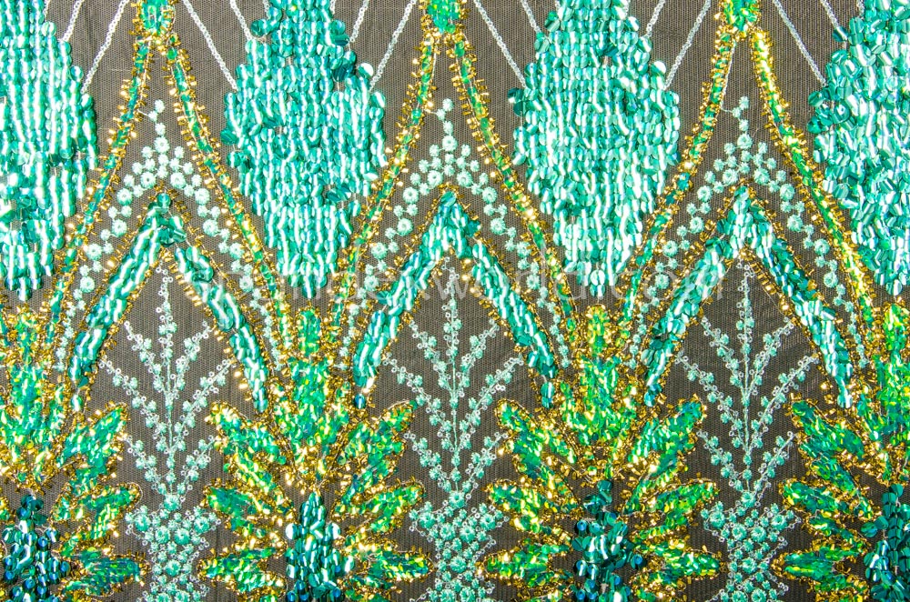 Non-Stretch Sequins(Mint/Gold/ Pearl)