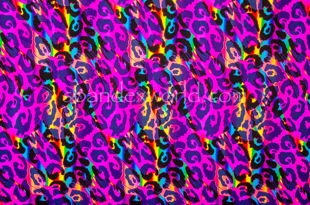 Animal Prints (Yellow/Fuchsia/Multi) | Spandex World