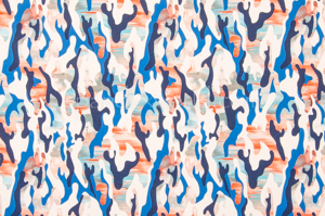 Printed Camouflage  (Blue/Navy/Multi)