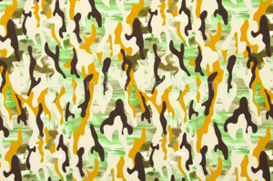 Printed Camouflage  (Olive/Green/Multi)