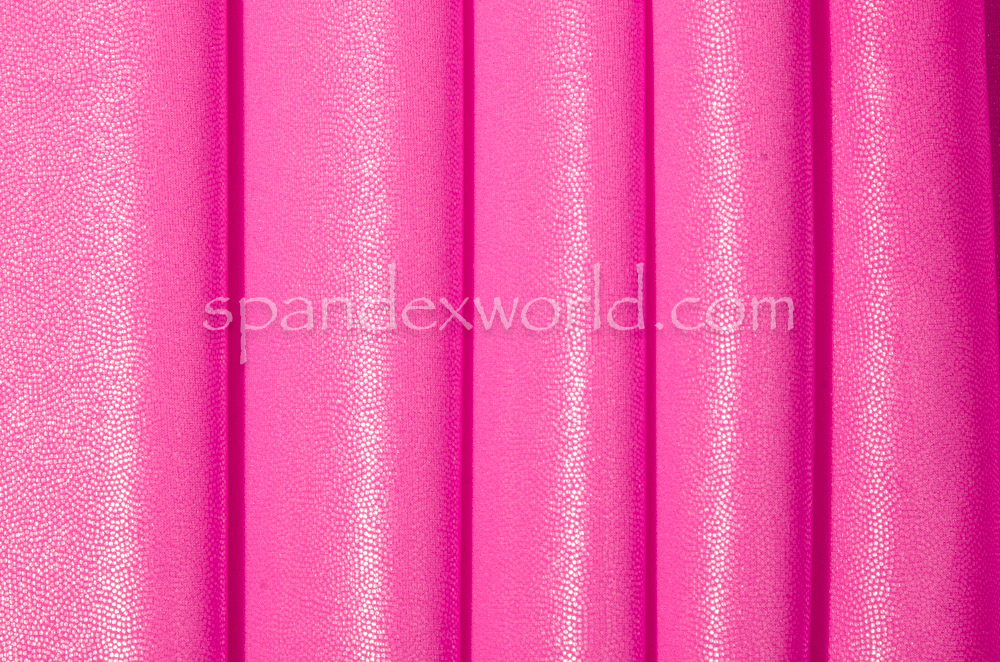 Mystique Spandex (Hot Pink/Pearl)