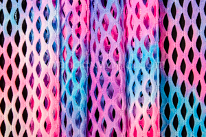 Tie dye Cabaret net (Lilac/Pink/Blue/Multi)