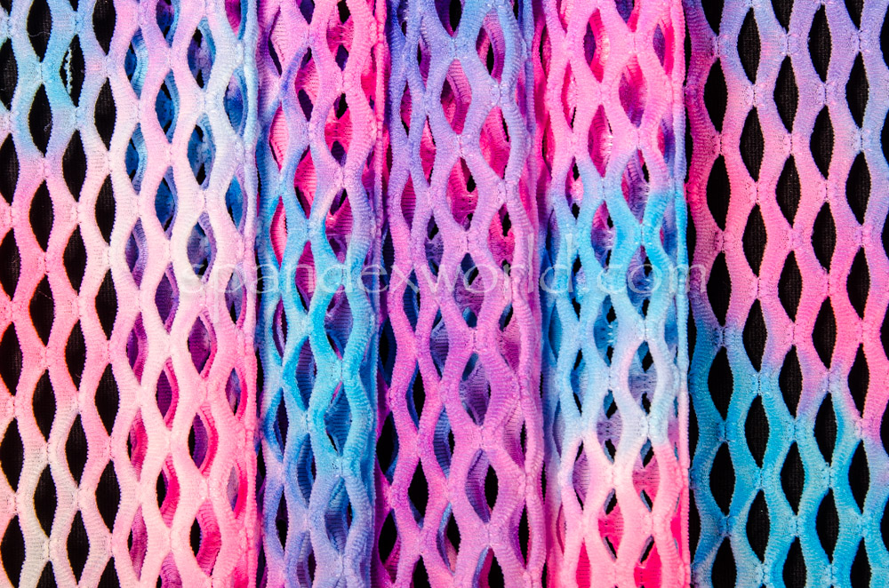 Tie dye Cabaret net (Lilac/Pink/Blue/Multi)