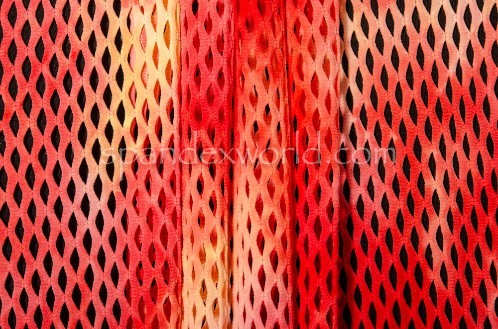 Tie dye Cabaret net (Red/Yellow/Pink/Multi)