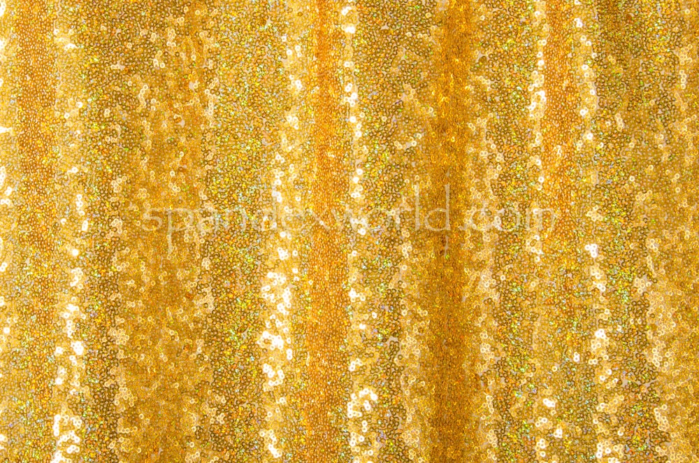 Stretch Sequins (Gold/Gold Holo)