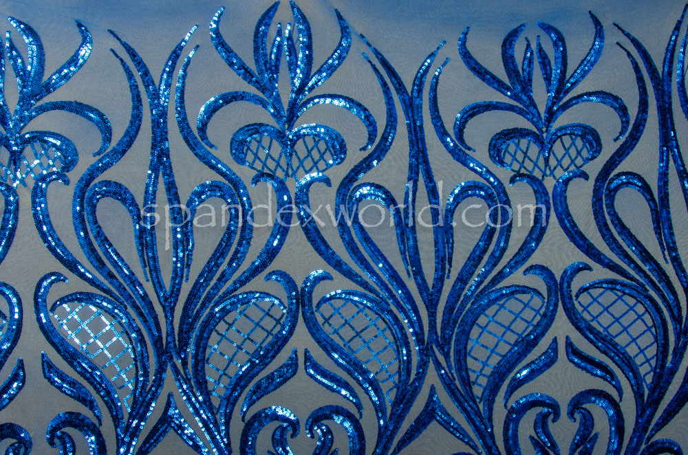Stretch Sequins (Royal Blue/Royal Blue)