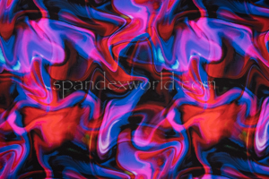 Abstract Pints Spandex (Purple/Multi)