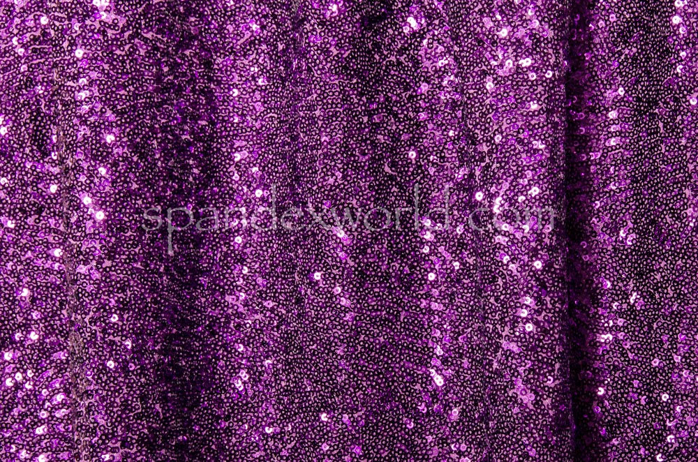 Stretch Sequins (Purple/Purple)