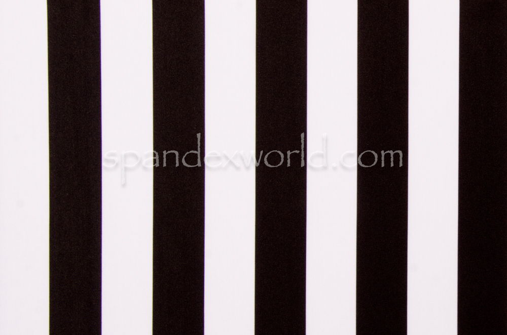 Printed Stripes- Lengthwise (Black/White)