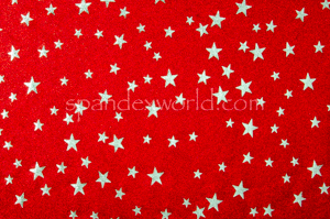 Printed Star (Red/Silver)