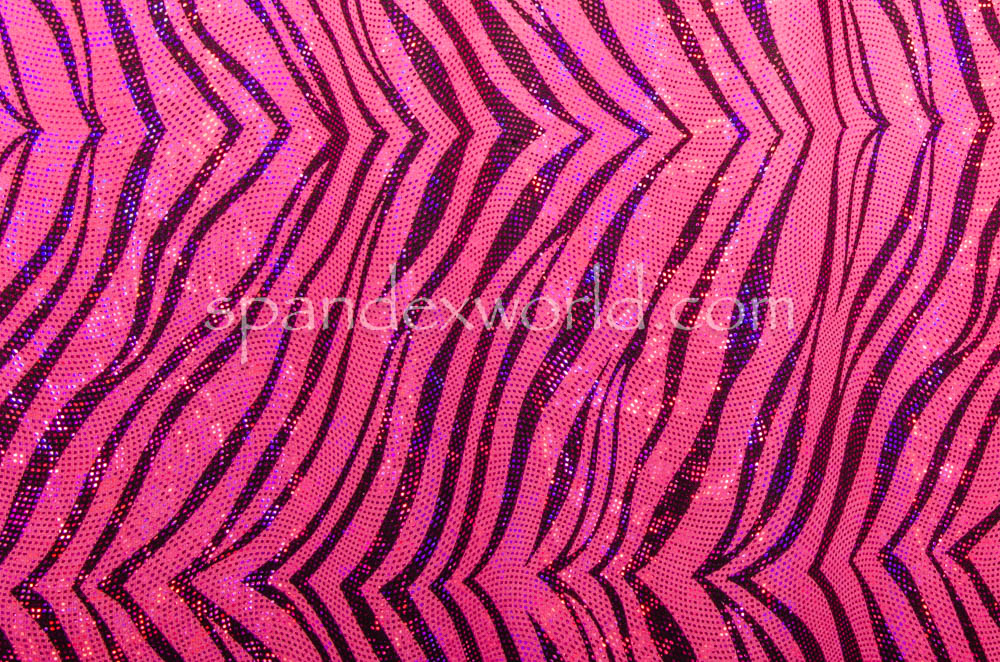 Animal Prints Hologram (Hot Pink/Black)
