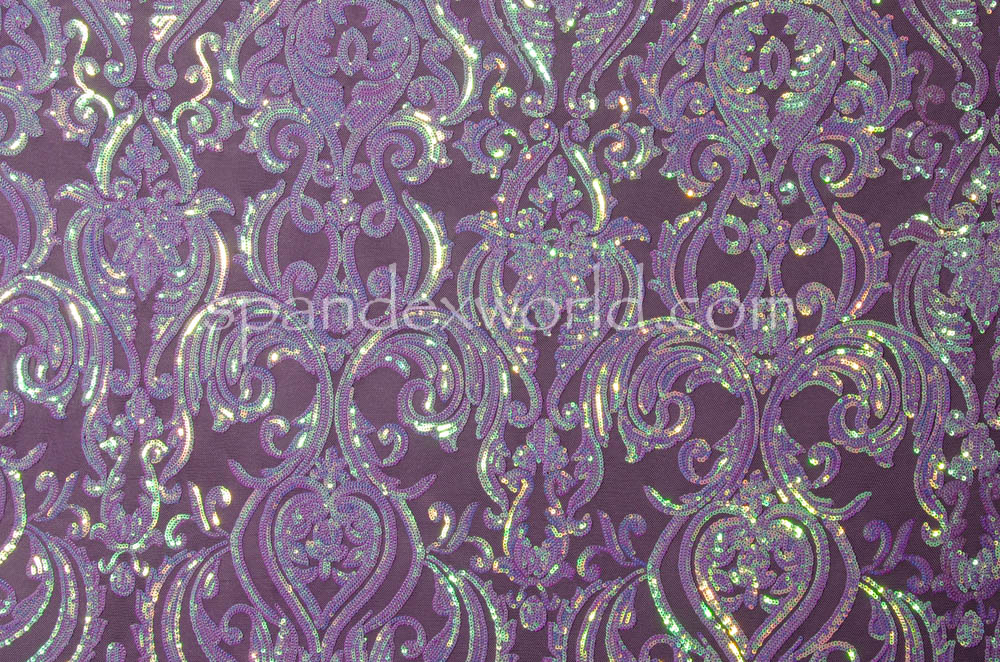 Stretch Sequins (Lilac/Lilac Pearl)