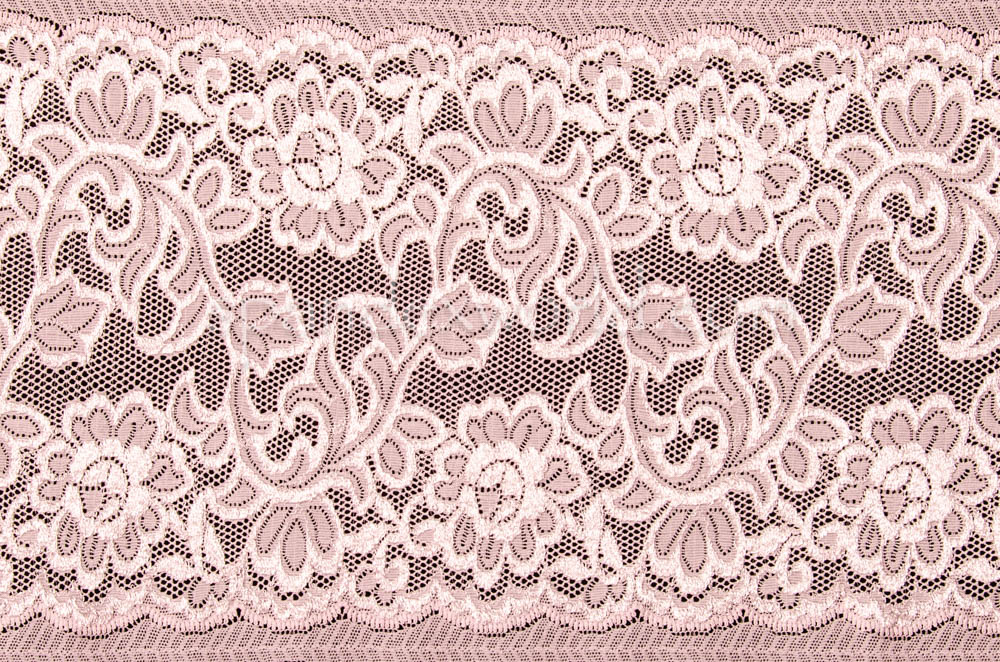Stretch Lace (Baby Pink)