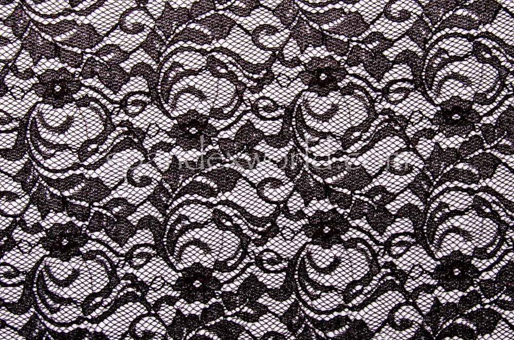Stretch Lace (Black)