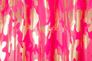Camouflage Hologram (Hot Pink/Gold)