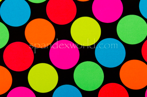 Printed Polka Dots (Black/Multi)