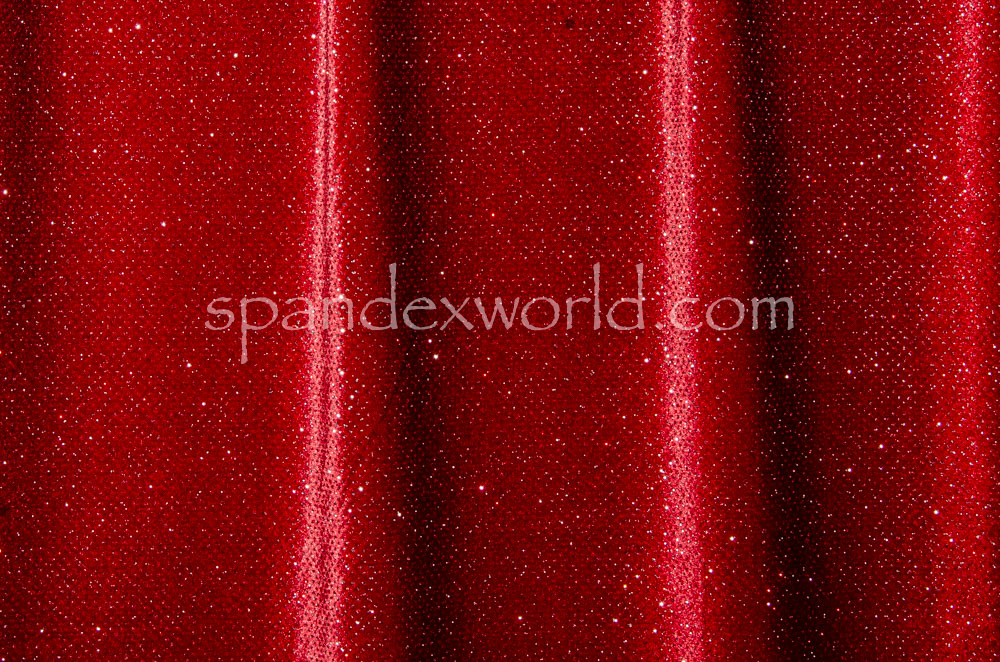 Glitter/Pattern Velvet (Red/Red)