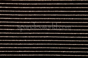 Glitter Pin Stripes- (Black/Silver)